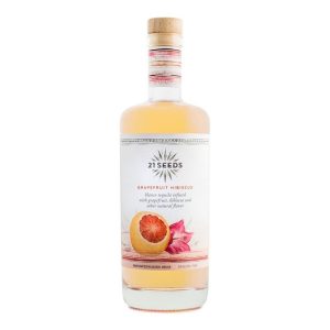 21 Seeds Grapefruit Hibiscus Infused Blanco Tequila - Image 1