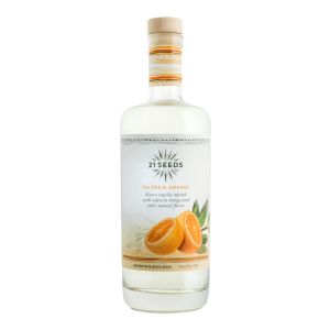 21 Seeds Valencia Orange Infused Blanco Tequila - Image 1