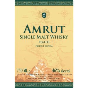Amrut Peated Indian Single Malt Whisky (750mL) - Image 2