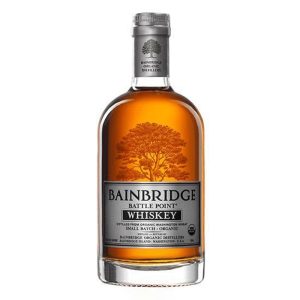 Bainbridge Battle Point Small Batch Organic Wheat Whiskey - Image 1