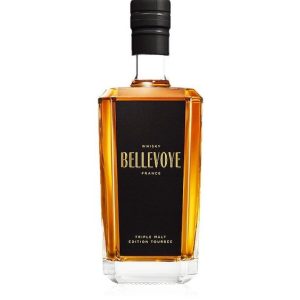 Bellevoye Black Peated French Triple Malt Whisky (700mL) - Image 3