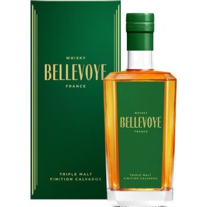 Bellevoye Green Calvados Finish French Whisky (700mL) - Image 1