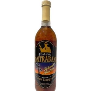 Black Hills Contraband Island Butter Rum Liqueur (750mL) - Image 1