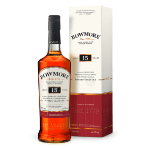 Bowmore 15YO Single Malt Whisky (750mL) - Image 1