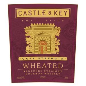 Castle & Key Cask Strength Wheated Bourbon - Image 1