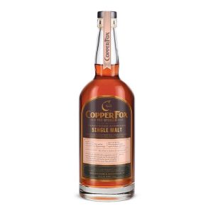 Copper Fox Peachwood American Single Malt Whiskey (750mL) - Image 1