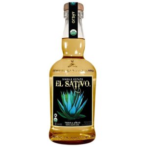 El Sativo Anejo Single Estate Tequila - Image 1