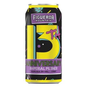 Figueroa Mountain Brew Co. 13th Anniversary Imperial Pilsner Beer 4-Pack - Image 1