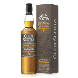 Glen Scotia Campbeltown 'Malts Festival' 2022 Peated PX Cask Finish 8 Year Old Single Malt Scotch Whisky - Image 1