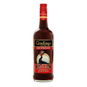 Goslings Black Seal 151 Proof Bermuda Black Rum - Image 1