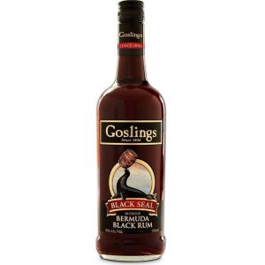 Goslings Black Seal 80 Proof Bermuda Black Rum - Image 1
