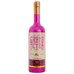 Grand Teton Huckleberry Flavored Vodka (750mL) - Image 1