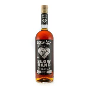 Greenbar Distillery Slow Hand Six Woods Cask Strength Whiskey - Image 1