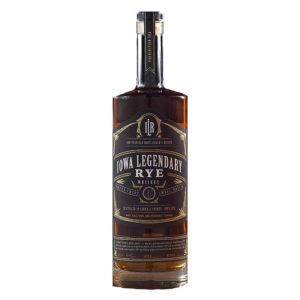 Iowa Legendary Aged Rye Whiskey (750mL) - Image 1
