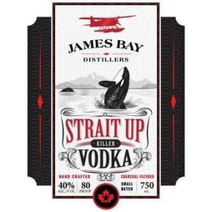 James Bay Strait Up Killer Vodka (750mL) - Image 1