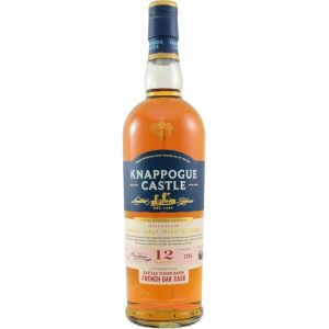 Knappogue Castle 12 Year Old Chateau Pichon Baron French Oak Cask Finish Single Malt Irish Whiskey - Image 1