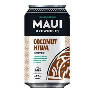 Maui Brewing Co. 'Coconut Hiwa' Porter Beer 4-Pack - Image 1