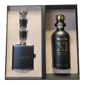 Monte Fino XI Year Aged Extra Anejo Tequila Gift Set - Image 1
