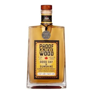 Proof and Wood Good Day & Sunshine 21 Year Old Canadian Whiskey (700mL) - Image 1