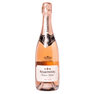 Simonsig Kaapse Vonkel Brut Ros‚ 2019 - Image 1