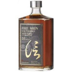 The Shin 10 Year Old Japanese Malt Whisky Mizunara Oak Finish 750ml - Image 1
