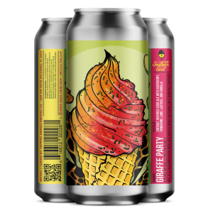 Tripping Animals Brewing Co. 'Giraffe Party' Sour Ale Beer 4-Pack - Image 1