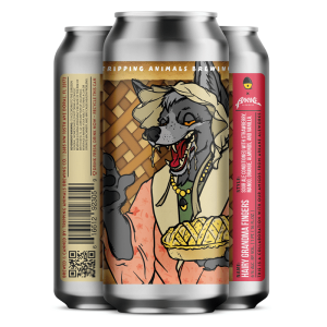 Tripping Animals Brewing Co. 'Hairy Grandma Fingers' Sour Ale Beer 4-Pack - Image 1
