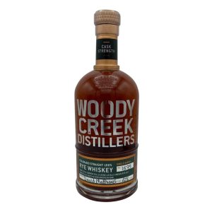 Woody Creek Distillers Cask Strength Colorado Straight Rye Whiskey - Image 1